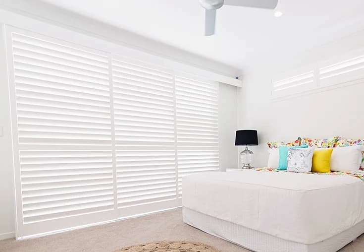 TWO Highprofile Avenir interior aluminum shutters
