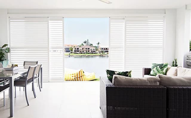 TWO Weatherwell Elite architectural aluminum shutters